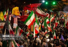 حماسهای دیگر از مردم انقلابی در اجتماع شبانه شاهرود