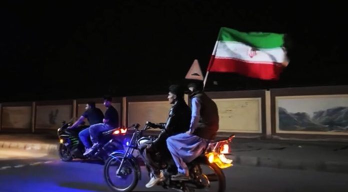 رژه موتوری «جوانان بلوچ» شهر زاهدان