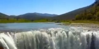 حجم آب در دشت بیلو ۱۵ کیلومتری مریوان